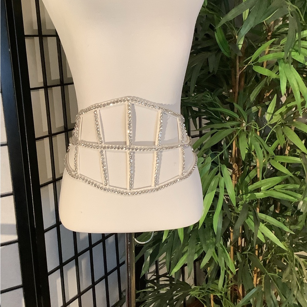 Atelier by Victoria’s Secret Bling Rhinestone Corset Belt
